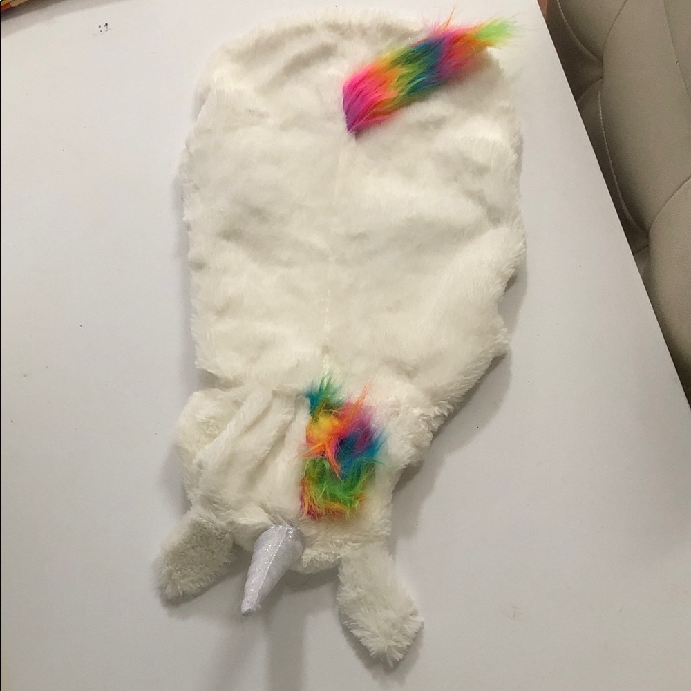 Rainbow Unicorn pet costume new